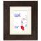 Frame USA Corporate Wide Brazilian Walnut Single Image Picture Frame with Mat